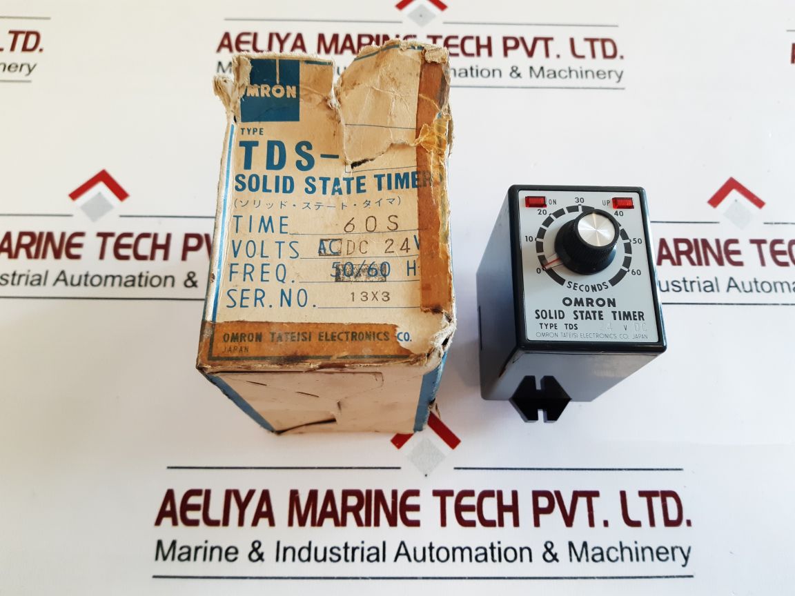 Omron Tds-44A223E Solid State Timer 60Seconds