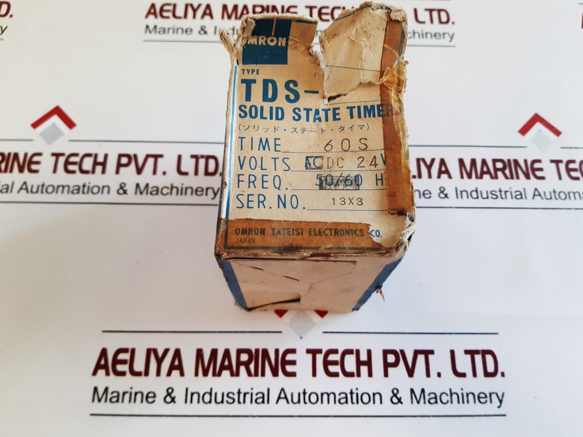Omron Tds-44A223E Solid State Timer 60Seconds