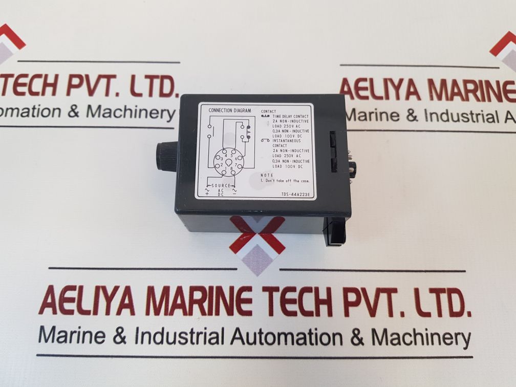 Omron Tds-44A223E Solid State Timer 0 To 60 Seconds