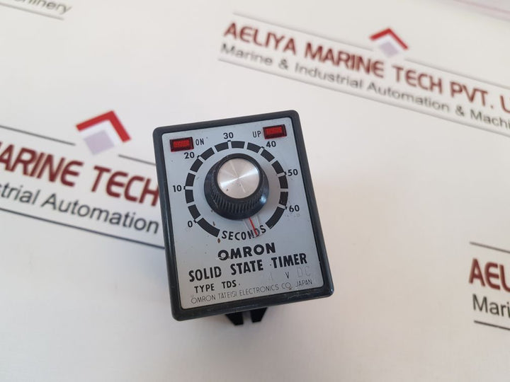 Omron Tds-44A223E Solid State Timer 0 To 60 Seconds