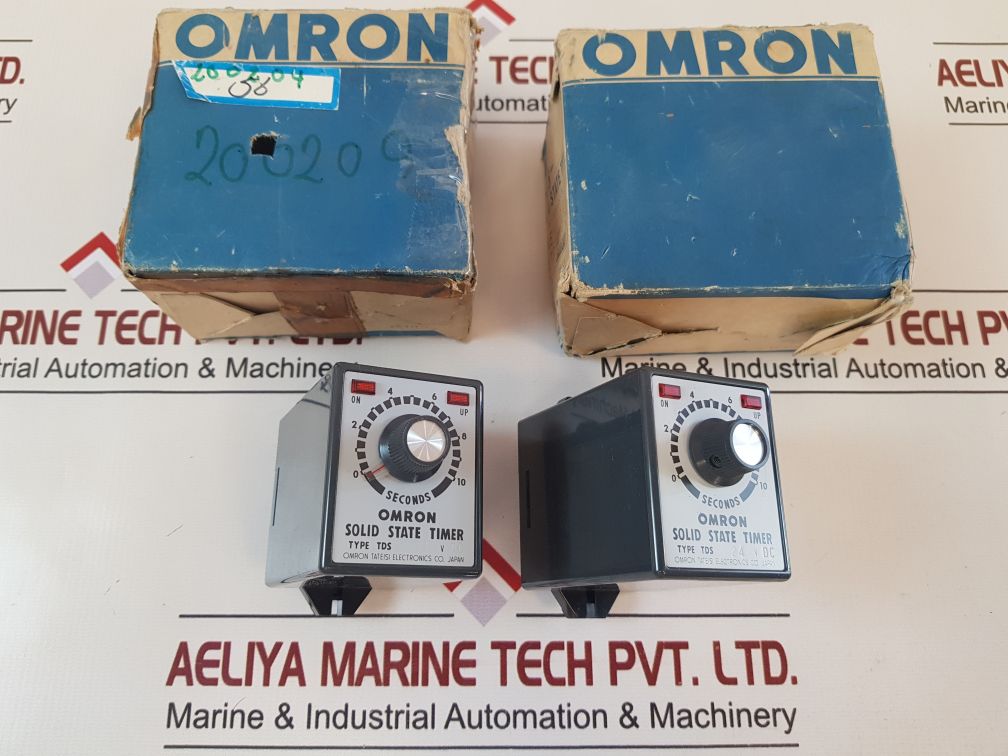 Omron Tds-44A223E Solid State Timer 0-10 Seconds ,24Vdc
