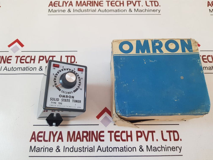 Omron Tds-44A223E Solid State Timer 0-10 Seconds ,24Vdc
