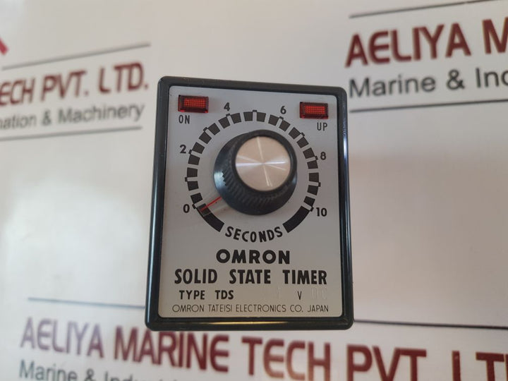 Omron Tds-44A223E Solid State Timer 0-10 Seconds ,24Vdc
