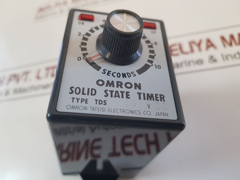 Omron Tds-44A223E Solid State Timer 0-10 Seconds ,24Vdc
