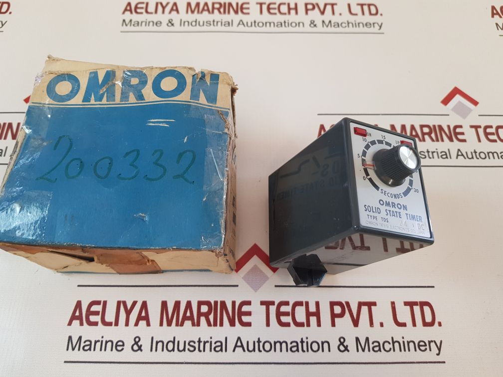Omron Tds-44A223E Solid State Timer 0-30 Seconds
