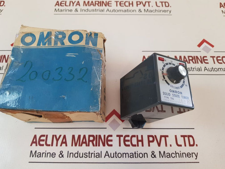 Omron Tds-44A223E Solid State Timer 0-30 Seconds
