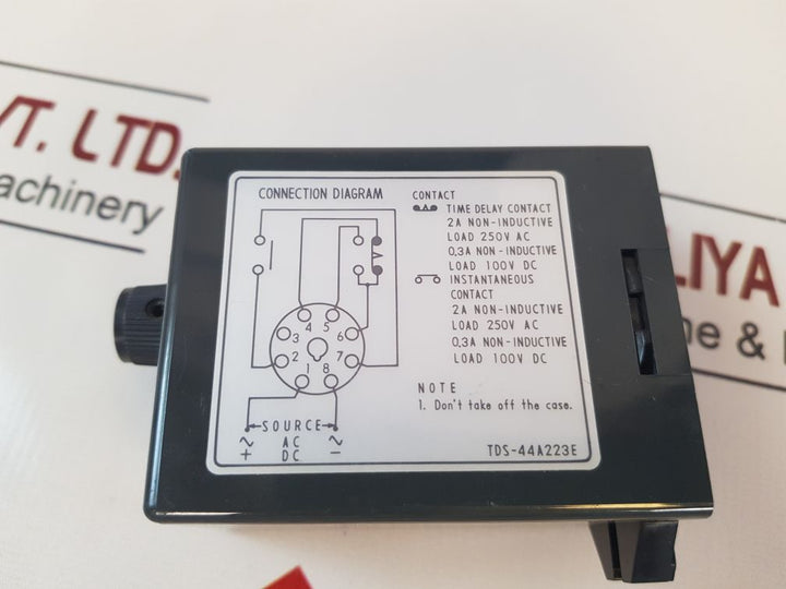 Omron Tds-44A223E Solid State Timer 0-30 Seconds
