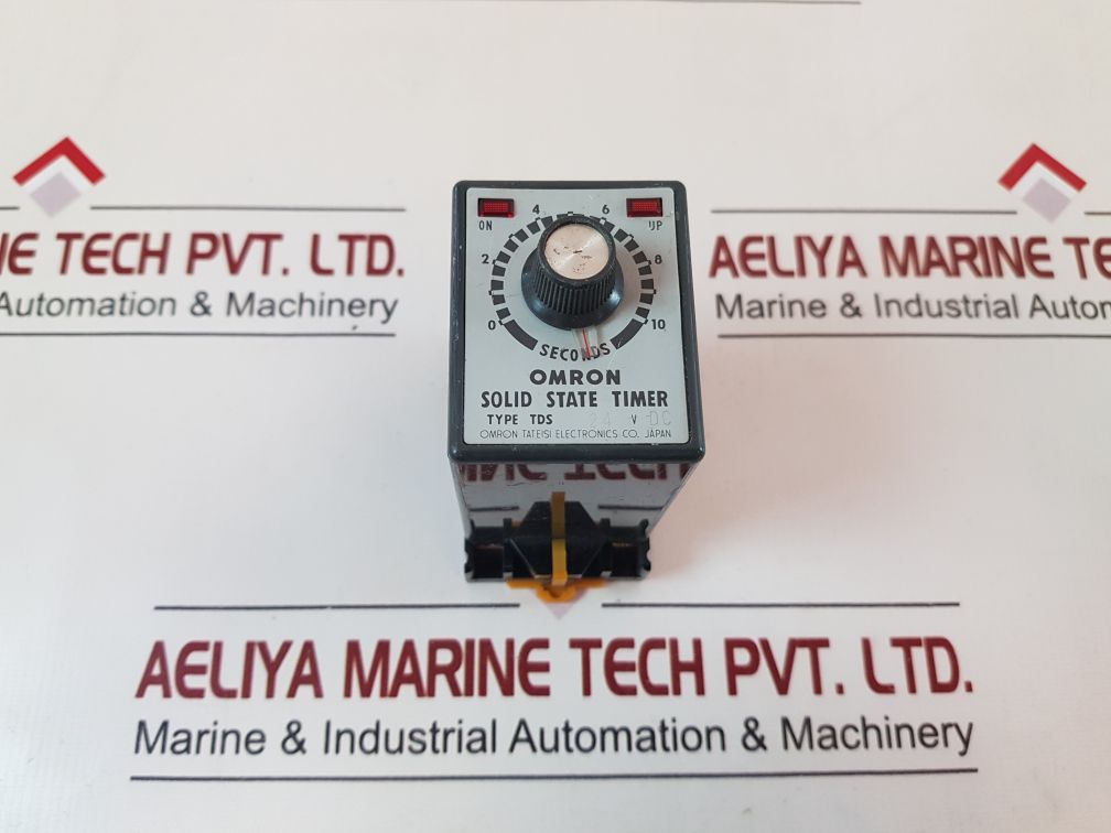 Omron Tds-44A223E Solid State Timer 0 To 10 Seconds