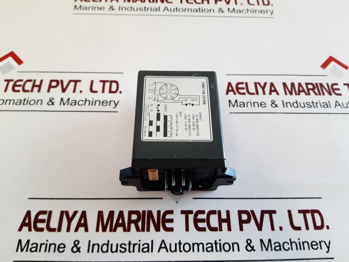 Omron Tdv-1 Twin Timer Module Relay 24V Dc 