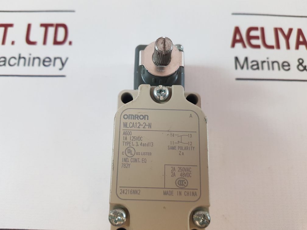 Omron Wlca12-2-n Limit Switch
