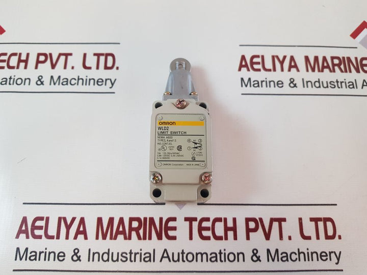 Omron Wld2 Limit Switch 0.1A 600Vdc
