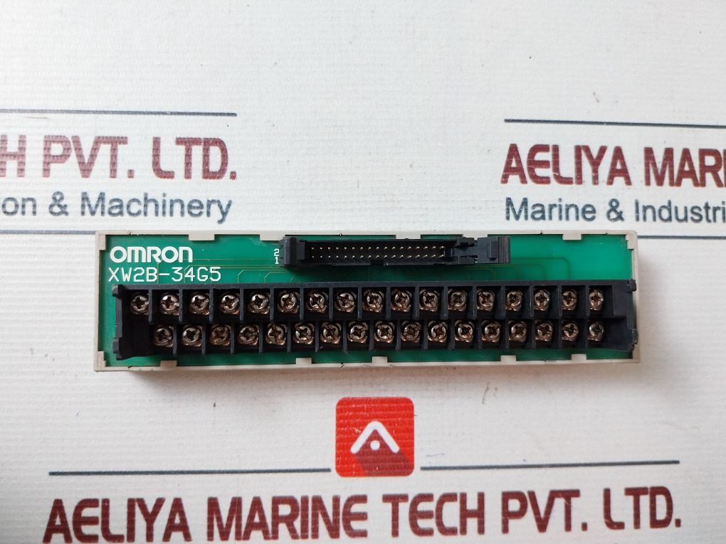Omron Xw2B-34G5 Contact Terminal Board