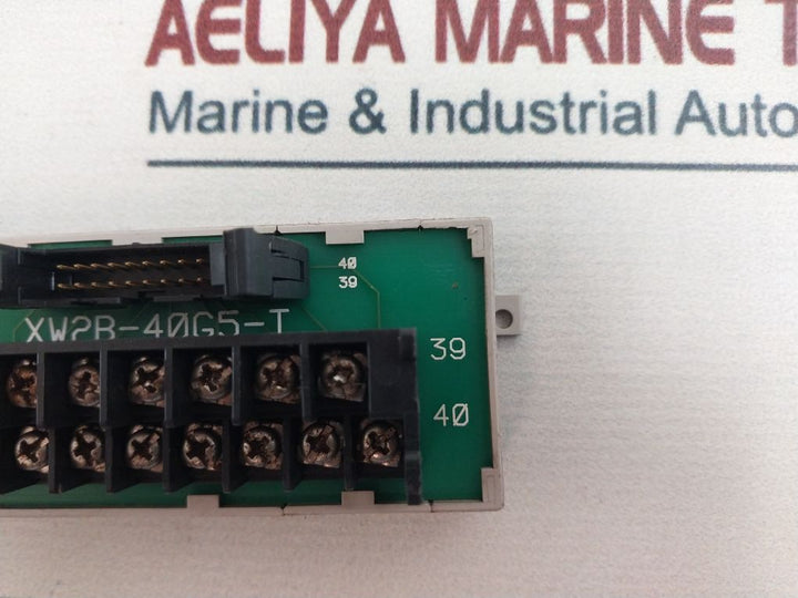 Omron Xw2B-40G5-t Interface Module Terminal Block