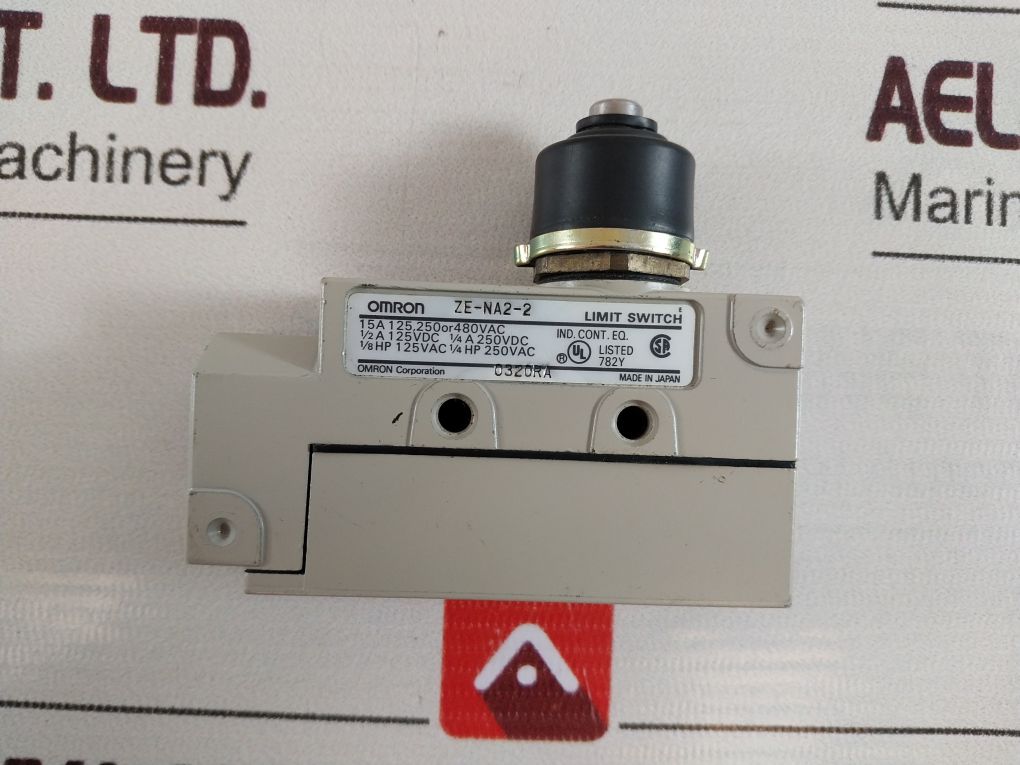 Omron Ze-na2-2 Limit Switch 15A 125, 250 Or 480Vac