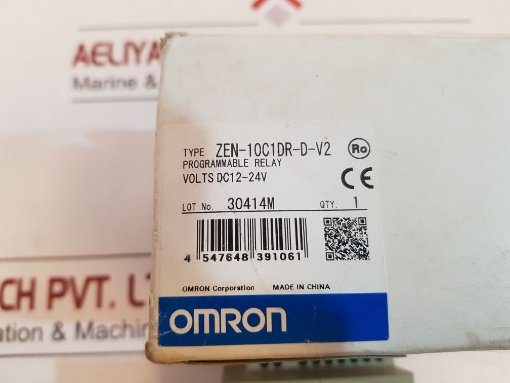 Omron Zen-10C1Dr-d-v2 Programmable Relay 55°C