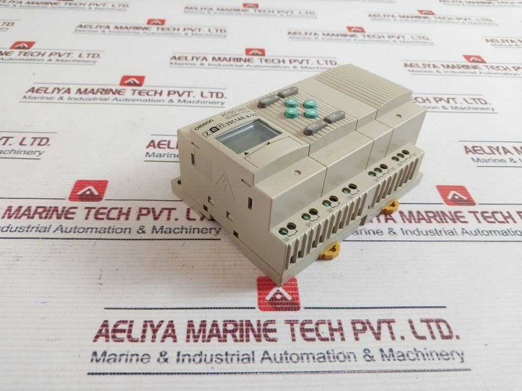 Omron Zen-20C1Ar-a-v2 Programmable Relay Cpu Unit 100-240 Vac
