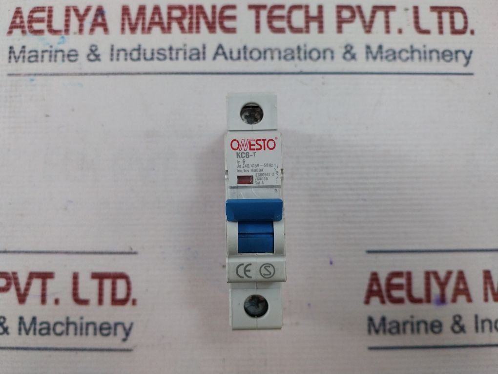 Onesto Kc6-t Circuit Breaker 240/415V~50Hz