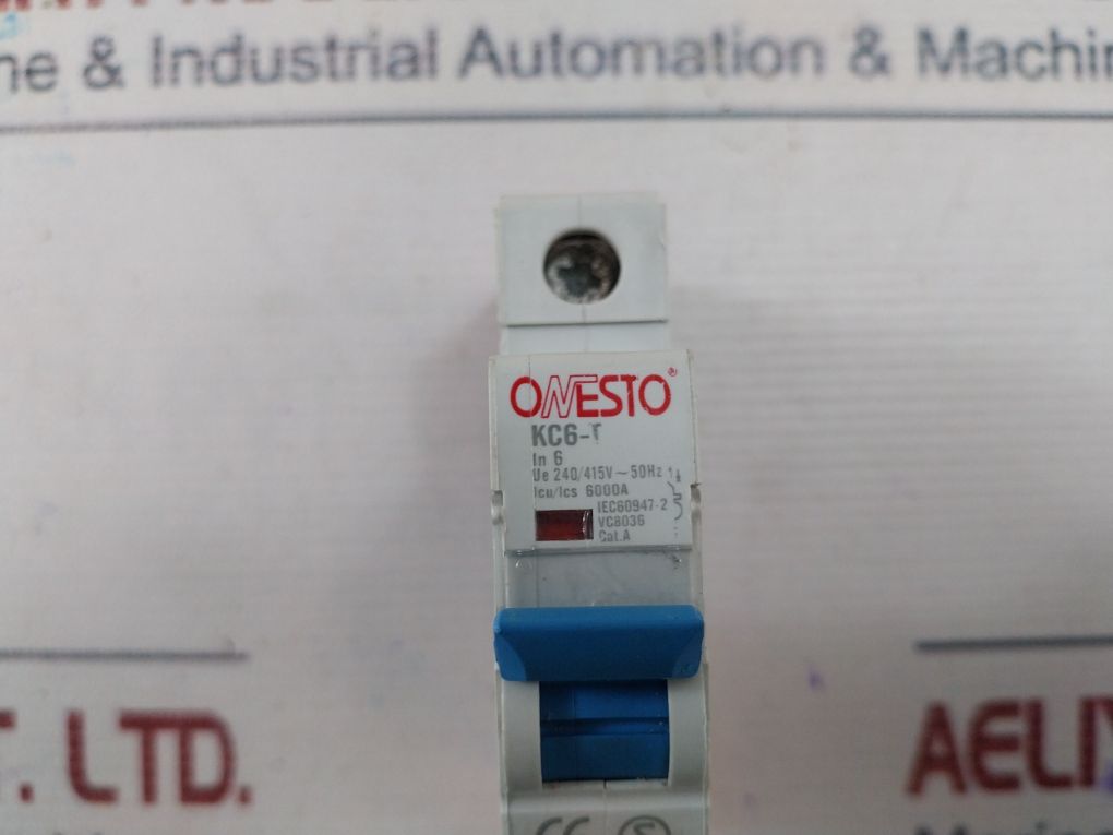 Onesto Kc6-t Circuit Breaker 240/415V~50Hz