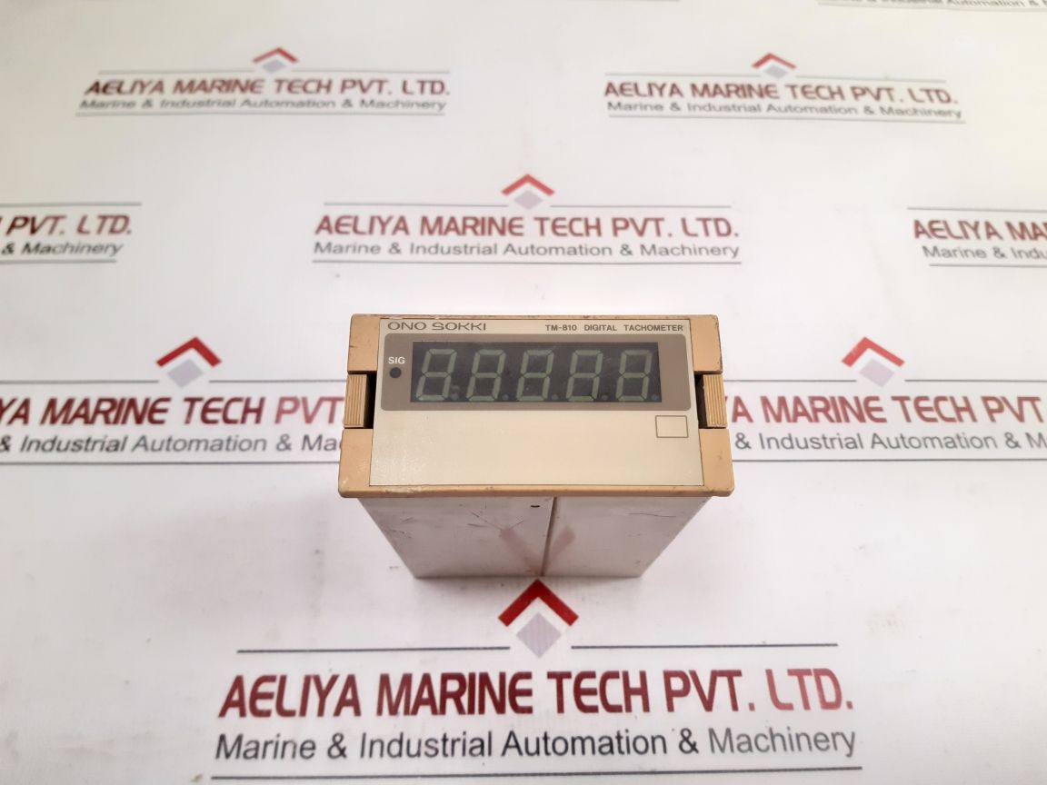 Ono Sokki Tm-810 Digital Tachometer
