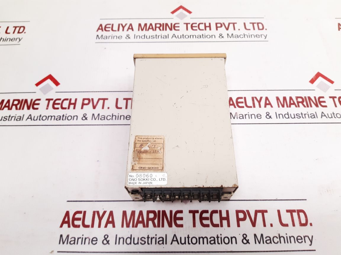 Ono Sokki Tm-810 Digital Tachometer 220V Ac