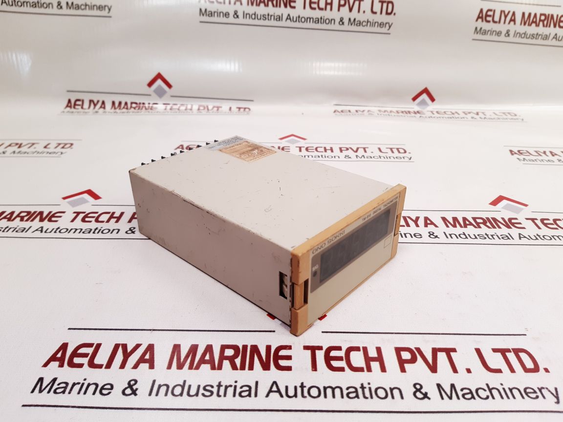 Ono Sokki Tm-810 Digital Tachometer
