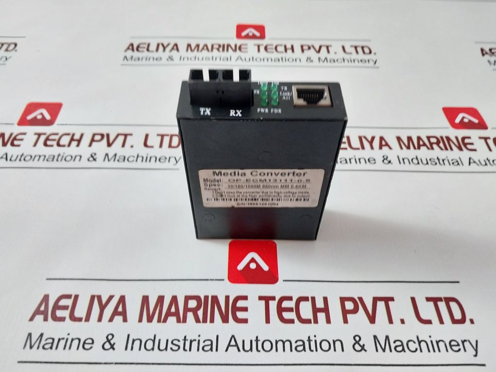 10/100/1000 Base-t To 1000 Base-sx/Lx Ethernet Media Converter Op-ecm13111-0.5