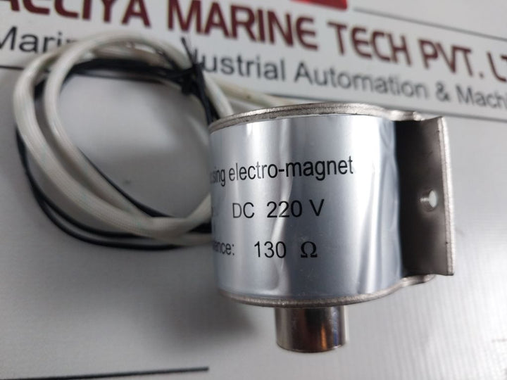 Opening Closing Electro-magnet Dc 220 V 130 Ohm Lifting Electromagnet