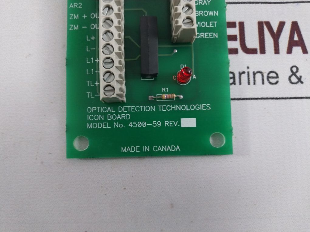 Optical Detection Technologies 4500-59 Icon Board