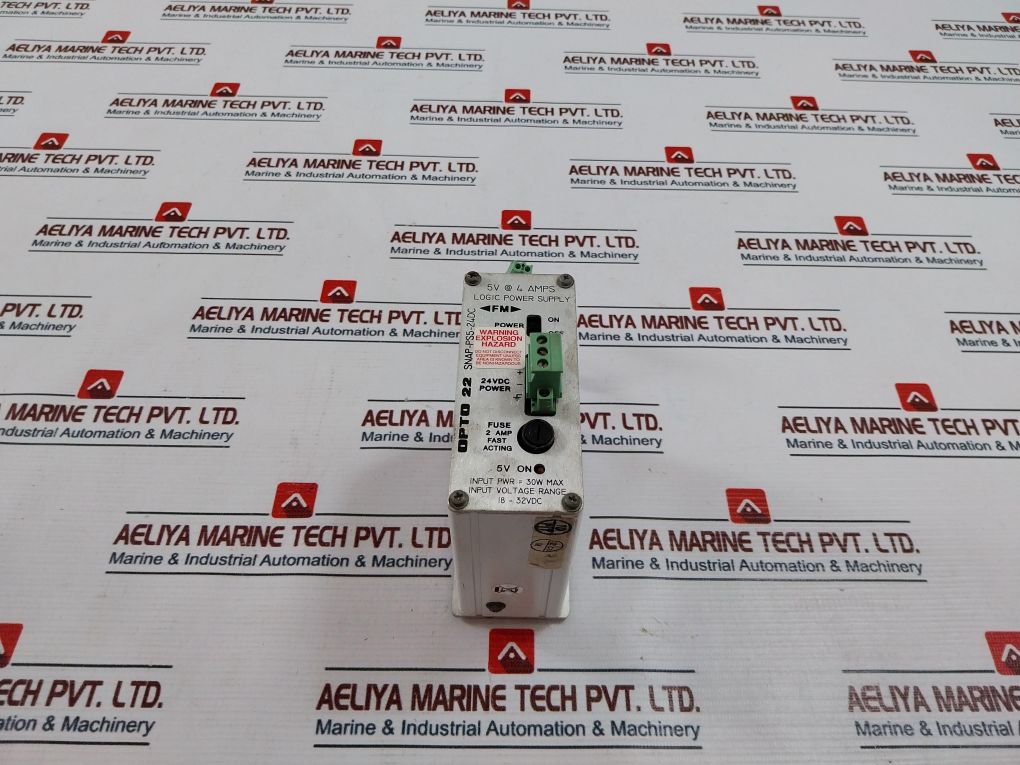 Opto 22 Snap-ps5-24Dc Logic Power Supply 18-32 Vdc
