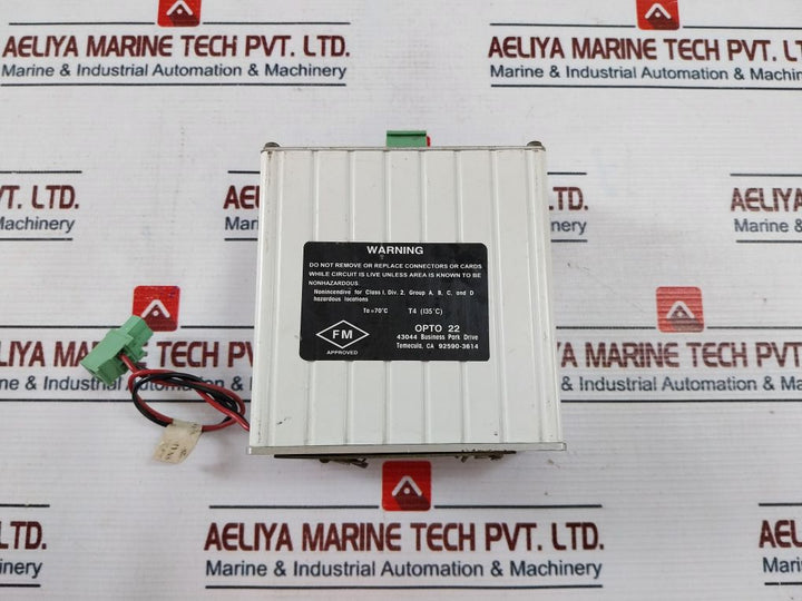 Opto 22 Snap-ps5-24Dc Logic Power Supply 18-32 Vdc
