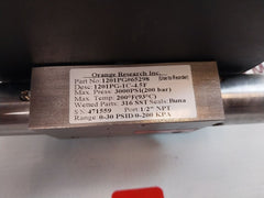 Orange Research 1201Pg-1C-4.5F Differential Pressure Instrument 3000 Psi