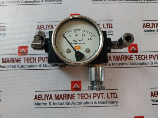 Orange Research 1203Pgs-1A-2.5B-c-c Differential Pressure Gauge 1203Pgs#58571