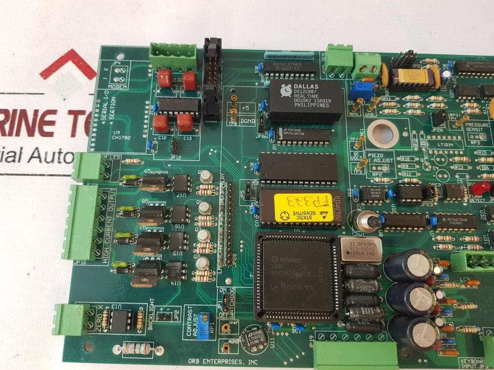 Orb Enterprises 581100 Rev E Pcb Card