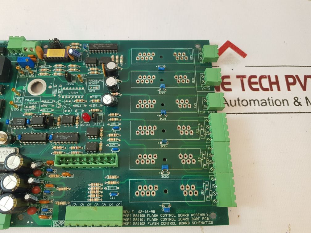 Orb Enterprises 581100 Rev E Pcb Card