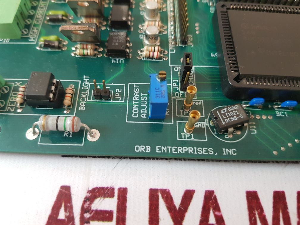 Orb Enterprises 581100 Rev E Pcb Card