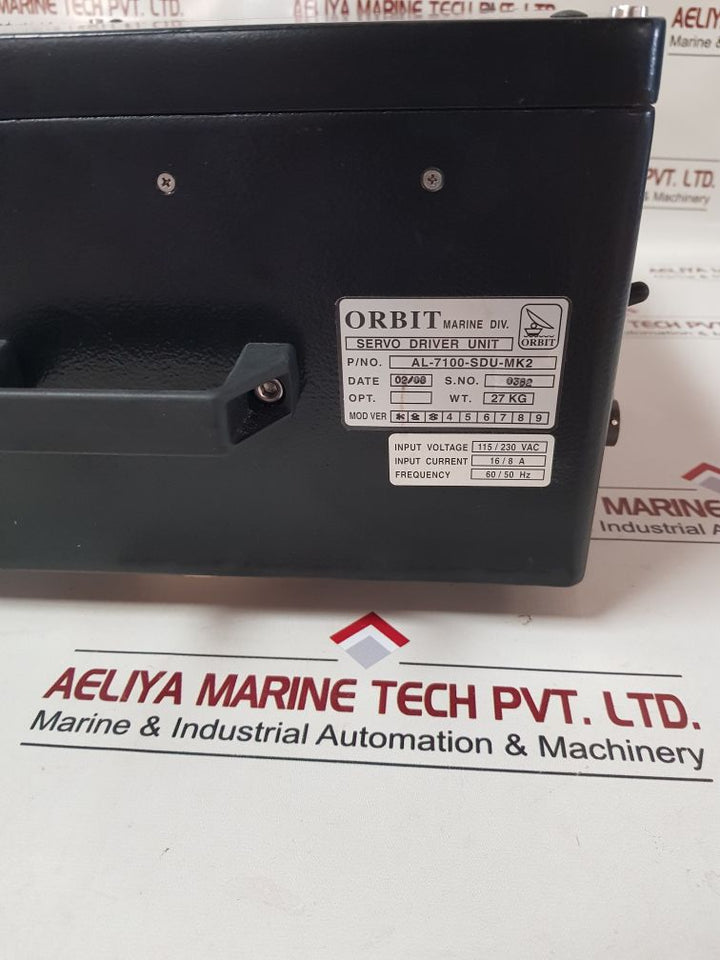 Orbit Al-7100-sdu-mk2 Servo Driver Unit
