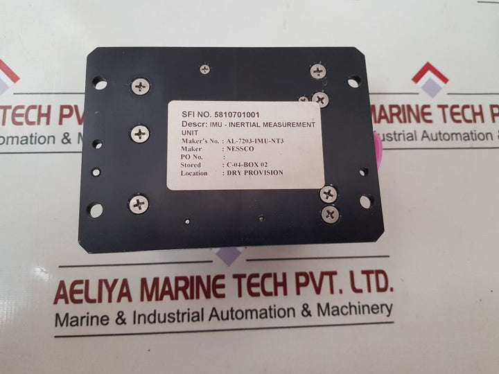 Orbit Marine Al-7203-imu-nt3 Measurement Unit