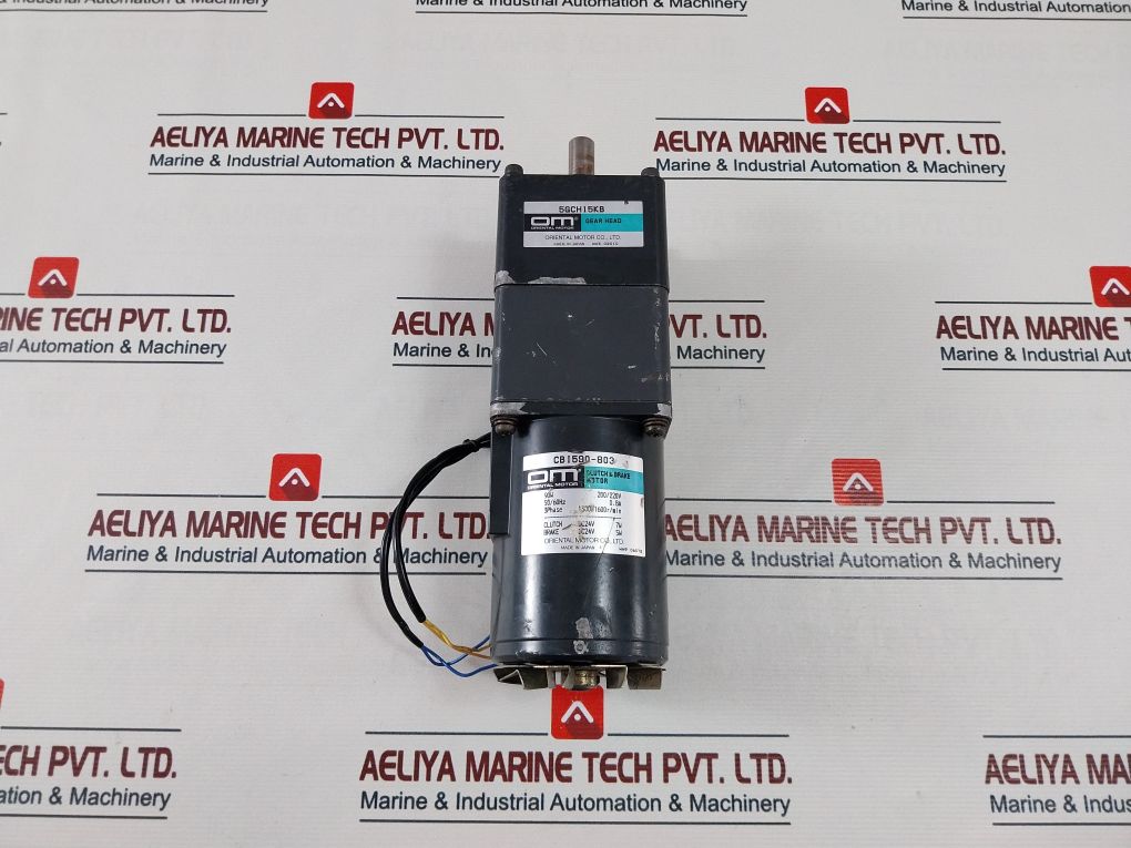 Oriental Motor Cbi590-803 Clutch & Brake 3 Phase Motor 200/220V 50/60Hz
