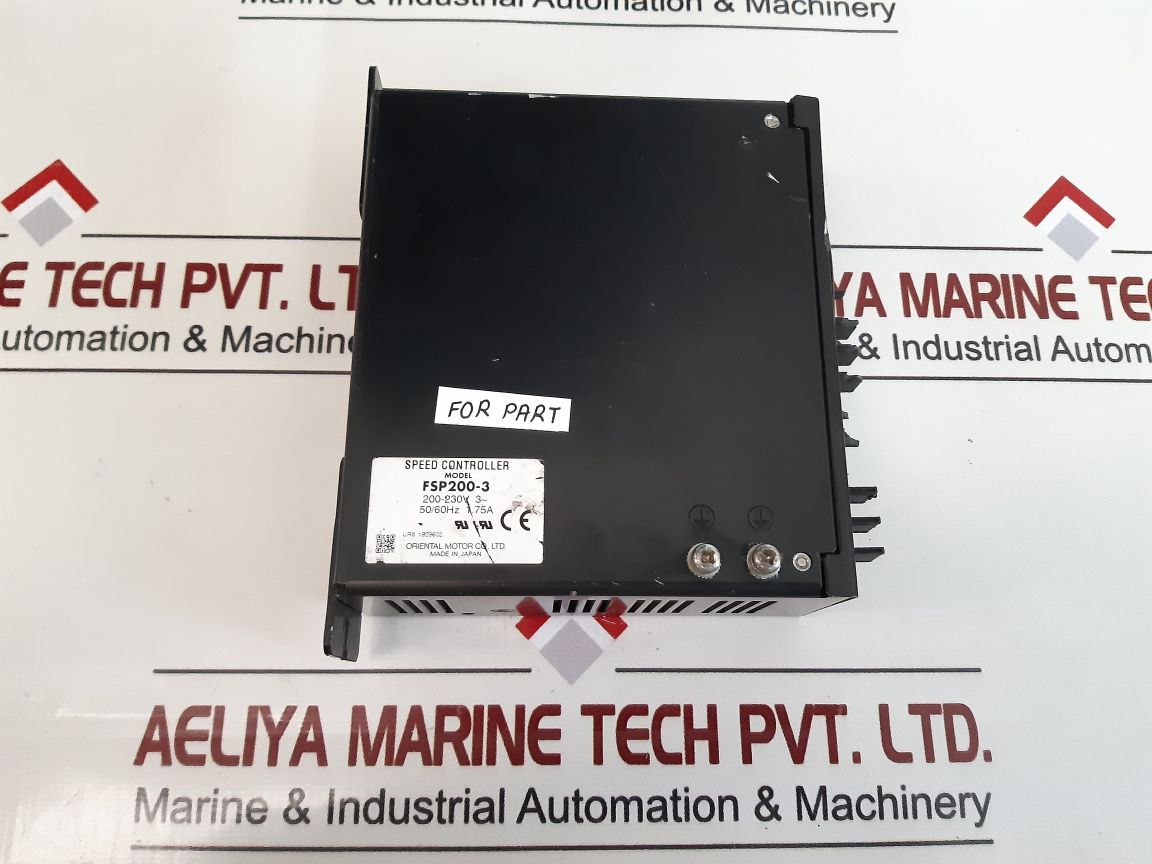 Oriental Motor Fsp200-3 Speed Controller