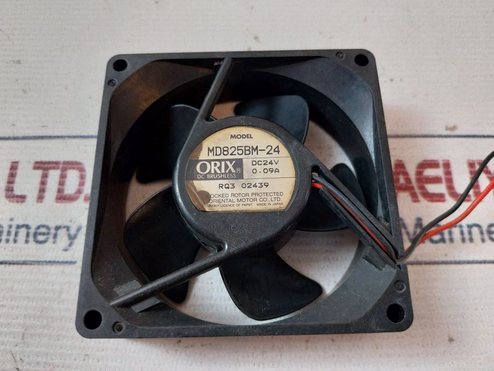 Oriental Motor Md825Bm-24 Axial Fans Dc24V 0.09A