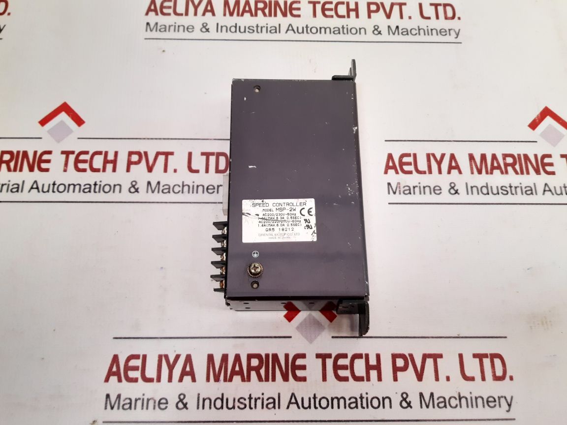 Oriental Motor Msp-2W Speed Controller Ac 200/230V 50Hz 1.4A