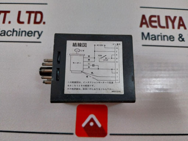 Oriental Motor Ss21M Speed Control Pack 100V Ac