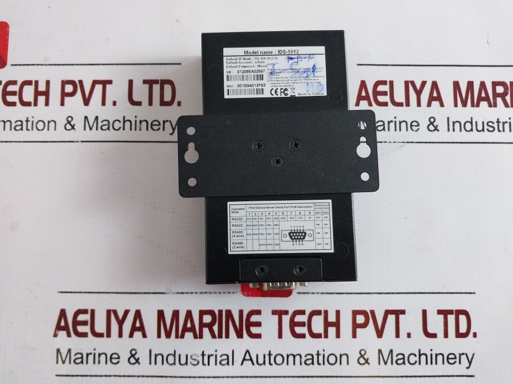 Oring Ids-5012 10/100Tx Device Server Set