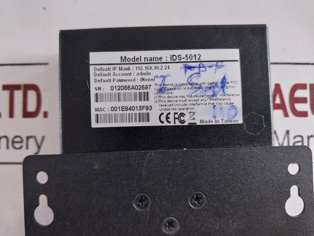 Oring Ids-5012 10/100Tx Device Server Set