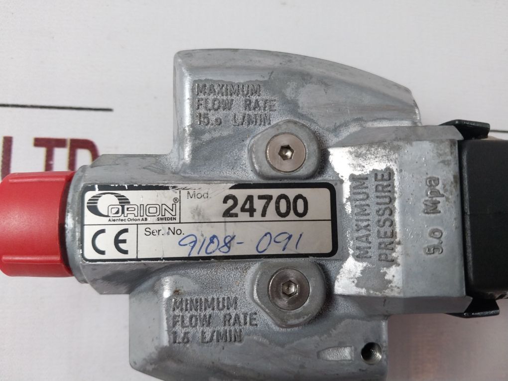 Orion 24700 Digital Hand Liquid Oil Volume Hose End Meters 