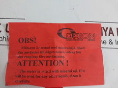 Orion 24700 Digital Hand Liquid Oil Volume Hose End Meter 15.0 L/Min