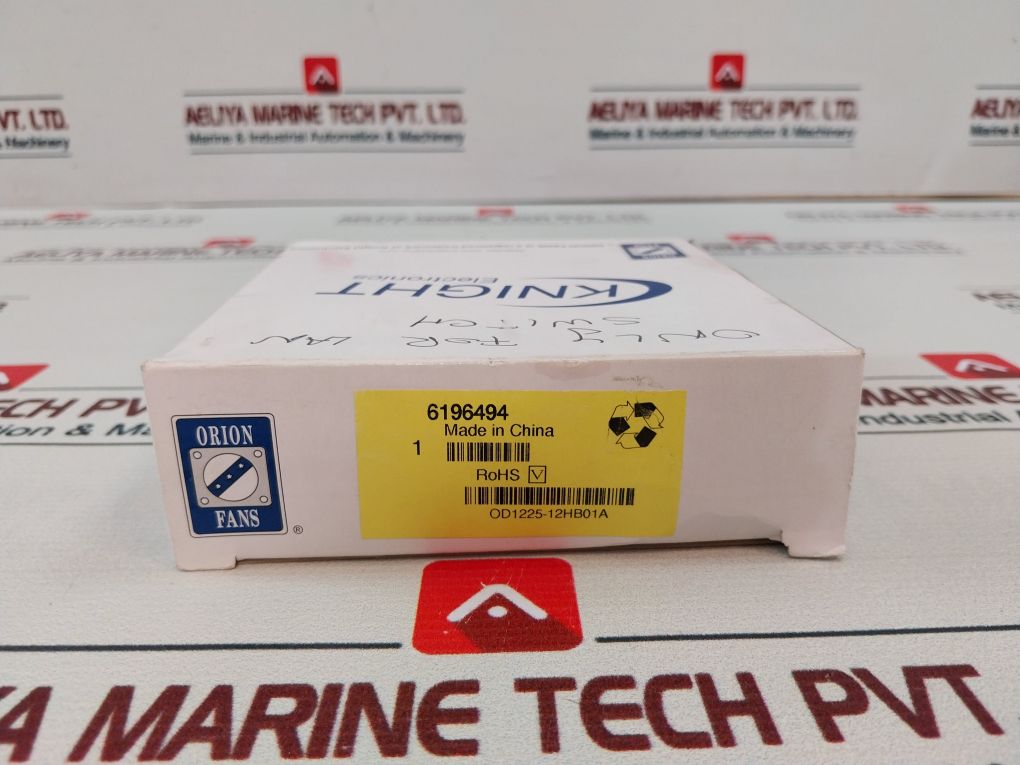 Orion Fans Od1225-12Hb01A Brushless Dc Fan 0.37A