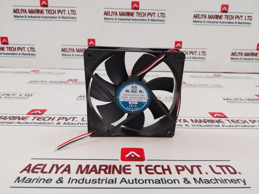 Orion Fans Od1225-12Hb01A Brushless Dc Fan 0.37A