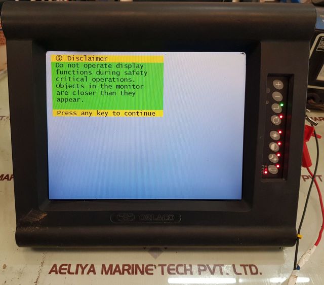 Orlaco 0206501 Lcd Display Panel 03 1741
