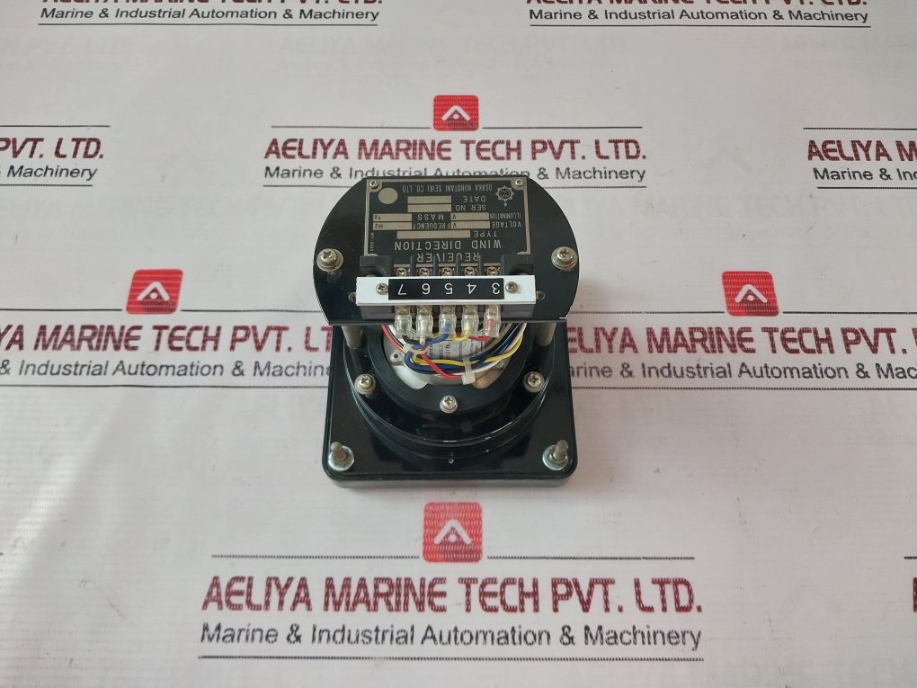 Osaka Nunotani Fe100 Wind Direction Receiver Ac 100V 60Hz